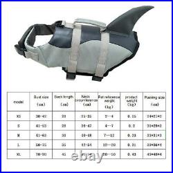 2-in-Pack Durable Pets Dog Life Jacket Swimming Suit Safety Flotation Vest