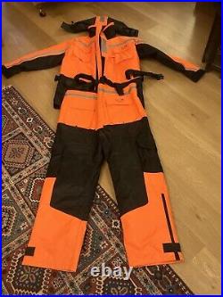 2 piece flotation suit