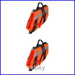 2x Dog Lifejackets Dog Jackets Dog Bathing Suit Dog Flotation Vest Dog Swimsuit