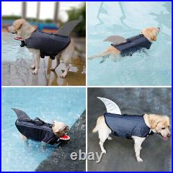 4 Count Dog Swimming Vest Suit Dogs Vests for Boating Floatation Lifesaver Pet