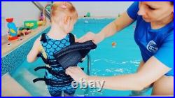 Children's flotation aid, float suit, training aid, orca swim trainer, MEDIUM