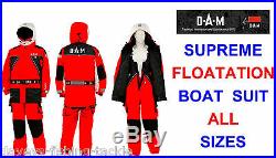 Clearance Dam Supreme Floatation Suit Sea Boat Fishing Sailing Jacket+salopettes