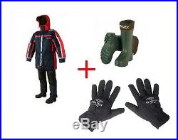 Daiwa SAS 2 piece Flotation Suit with Thermal boots & FREE neoprene gloves
