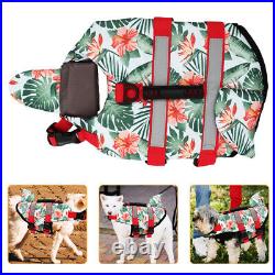 Dog flotation vest Set 3 Dogs Life Preserver Suite Small Reflective Vests