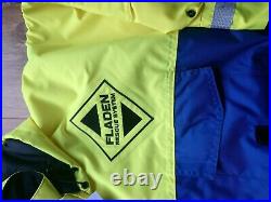 FLADEN Flotation 2 Piece Jacket, Bib & Brace Buoyancy Flotation Suit Size Medium