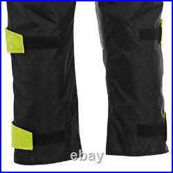 Fladen 1pc Rescue System Flotation Suit Black/Yellow Small