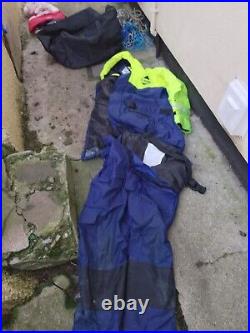 Fladen 1pc Rescue System Flotation Suit Blue/Yellow NEW XL Extra Large