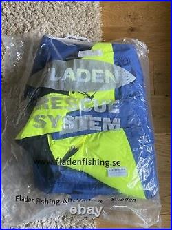 Fladen 1pc Rescue System Flotation Suit Blue/Yellow Small