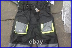 Fladen 22-845XY Scandia Floatation/ Immersion Suit Black/ Yellow LARGE FISHING