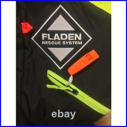 Fladen 22-845XY Scandia Floatation/ Immersion Suit Black/ Yellow Size S