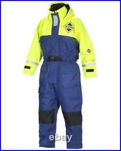 Fladen 845BG Scandia Flotation/ Immersion Suit YellowithNavy