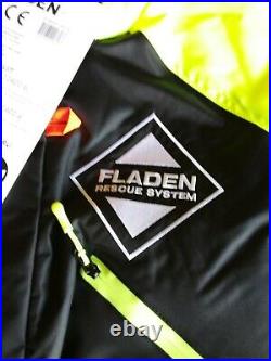 Fladen Fishing Floatation Flotation Suit 1 Piece BN Fishing Clothing Black XL