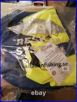 Fladen Fishing Immersion suit Suit, 1 piece Large BLUE & YELLOW