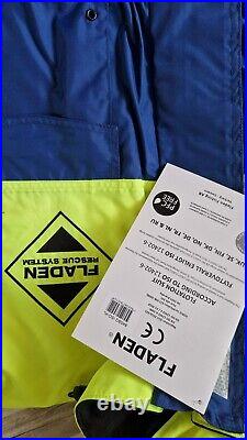 Fladen Floatation Suit 1 Piece Offshore Suit Immersion Fishing Sailing Boating
