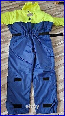 Fladen Floatation Suit 1 Piece Offshore Suit Immersion Fishing Sailing Boating