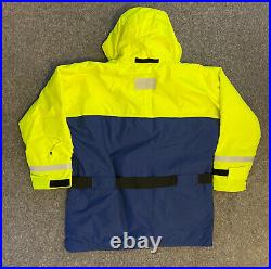 Fladen Floatation Suit Jacket Top ONLY Size Large Fishing Sailing