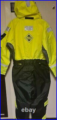 Fladen Floatation Suit L SIZE Offshore Suit Immersion Fishing Sailing Boating