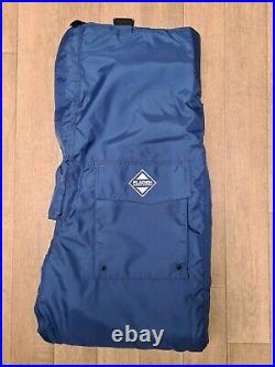 Fladen Floatation Suit Pants Trousers ONLY with Straps Size Medium Fishing Blue