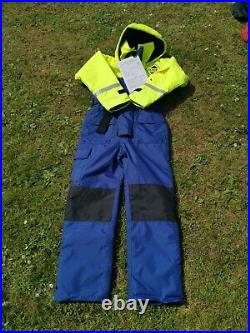 Fladen Flotation Suit 1-Piece YellowithBlue XXS