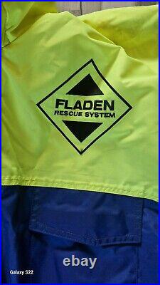 Fladen Flotation Suit Rescue System One Piece XXL BRAND NEW