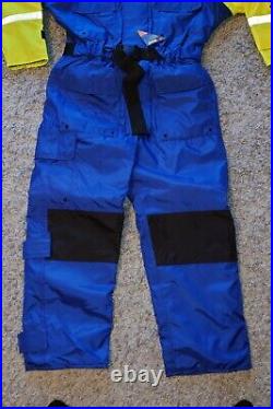 Fladen One Piece flotation Rescue Suit Brand New Size Men's Medium