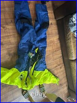 Fladen Rescue Flotation System Suit 845, Blue Yellow, Medium, Floatation Suit