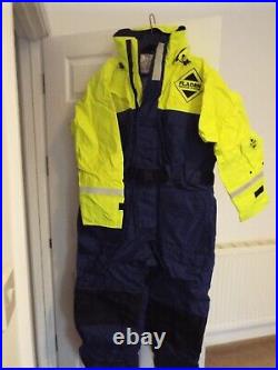 Fladen Rescue System Flotation Suit Blue / Yellow Size XL