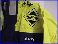 Fladen Rescue System Flotation Suit Blue / Yellow Size XL