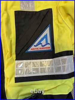 Floatation Suit. One piece offshore immersion float suit. Arctic Survivor. M/L
