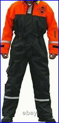 Flotation Suit Fladen Schwimmanzug 848-R rot/schwarz Gr. XL Thermo-Overall