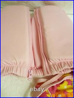 Girls Pink Size 7 Floatation Jacket & Swim Suit/aid Poolmaster Freestyler New
