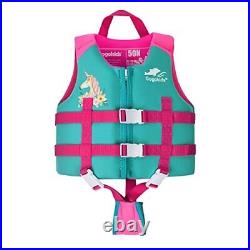 Gogokids Kids Swim Vest Life Jacket Float Suit Children Flotation Jacket Buoy