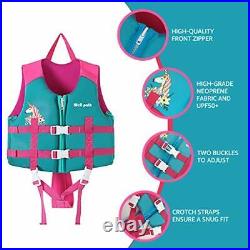 Gogokids Kids Swim Vest Life Jacket Float Suit Children Flotation Jacket Buoy