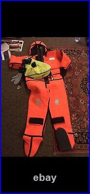 Hansen Protection Arctic immersion suit 2nd hand but new & unused, size Standard