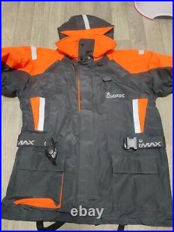 IMAX 2 piece flotation suit for fishing / boating. Men's size XL
