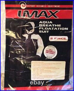IMAX AQUA Breath FLOTATION 2pc SUIT, (JACKET + BIB & BRACE)