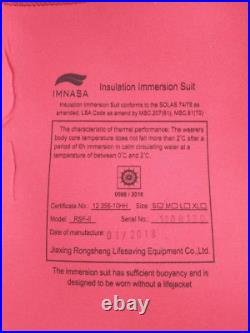 IMNASA Atlantico 2 Immersion/Survival Suit, Neoprene, Small (Height 1.50-1.65m)