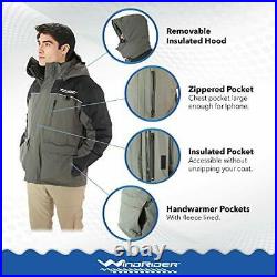 Ice Fishing Suit Insulated Bibs & Jacket Flotation Tons of Pockets X-Large