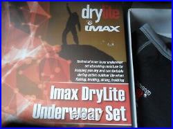 Imax 2 Pc Dry Lite Underwear Set SM-Skiing, Hiking, Fishing, Flotation Suits, Wader