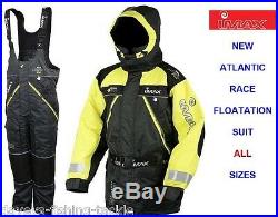 Imax Atlantic Race Floatation Suit Boat Fishing Jacket+salopettes Bib N Brace