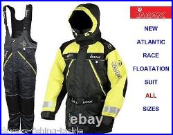 Imax Atlantic Race Floatation Suit Boat Fishing Jacket+salopettes Bib N Brace