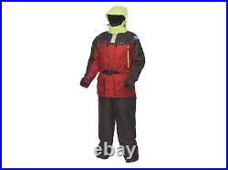Kinetic Guardian 2pcs Flotation Suit Red Stormy Float Suit
