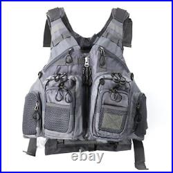 Life Jacket for Fishing Professional Sea Portable Flotation Suit Pocket Vest