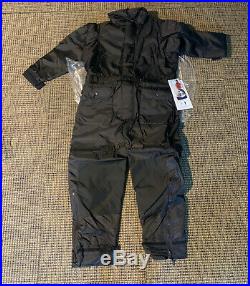 MS2175 Mustang Survival Deluxe Coverall Flotation Suit Black GS NEW XL
