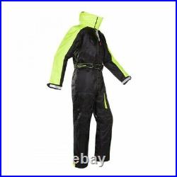 Mullion Mens Seaport Buoyancy 50N Hi-Vis Yellow Insulated Flotation Suit Size M