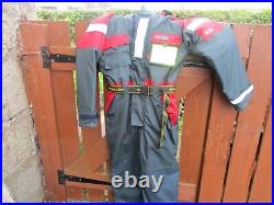 Mullion New Aquafloat one piece Superior floatation & immersion suit uk xl