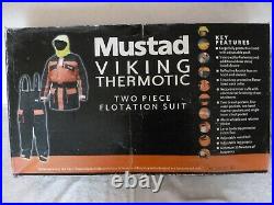 Mustad Viking 2 Piece Flotation Suit Size M Excellent Condition Never Used