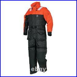 Mustang Deluxe Anti-Exposure Coverall & Work Suit Orange/Black XL