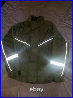 Mustang Survival Jacket & Bibs! Snowmobile Suit Flotation Suit Ice Fishing Suit