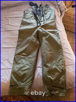 Mustang Survival Jacket & Bibs! Snowmobile Suit Flotation Suit Ice Fishing Suit